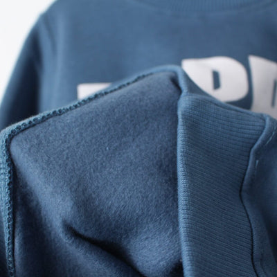 Inspire Blue Themed Kids Sweatshirt Sweatshirt Iluvlittlepeople 