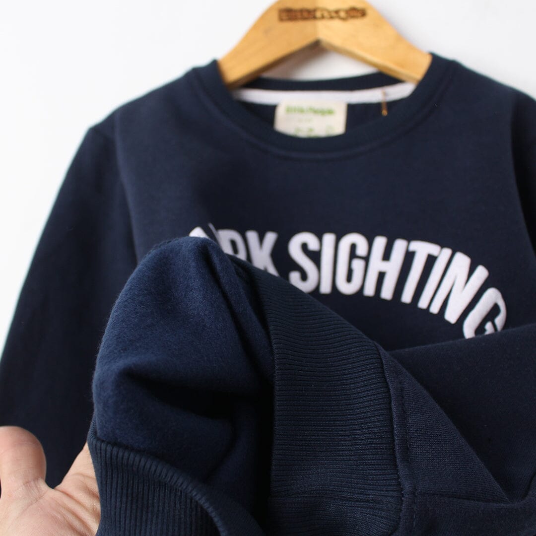 Desire Blue Themed Kids Sweatshirt Sweatshirt Iluvlittlepeople 