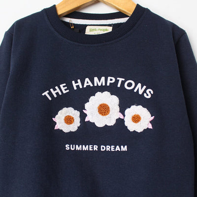 Desire Blue Themed Kids Sweatshirt Sweatshirt Iluvlittlepeople 