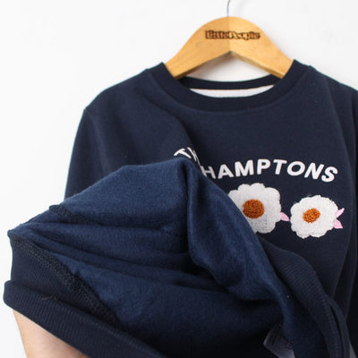 Desire Blue Themed Kids Sweatshirt Sweatshirt Iluvlittlepeople 