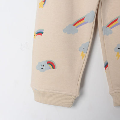 Stylish Off White Themed Kids Trouser Trouser Iluvlittlepeople 