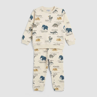 Modern Beige Themed 2Pc Boys Set 2Pc Set Iluvlittlepeople 9-12 Months Winter Beige