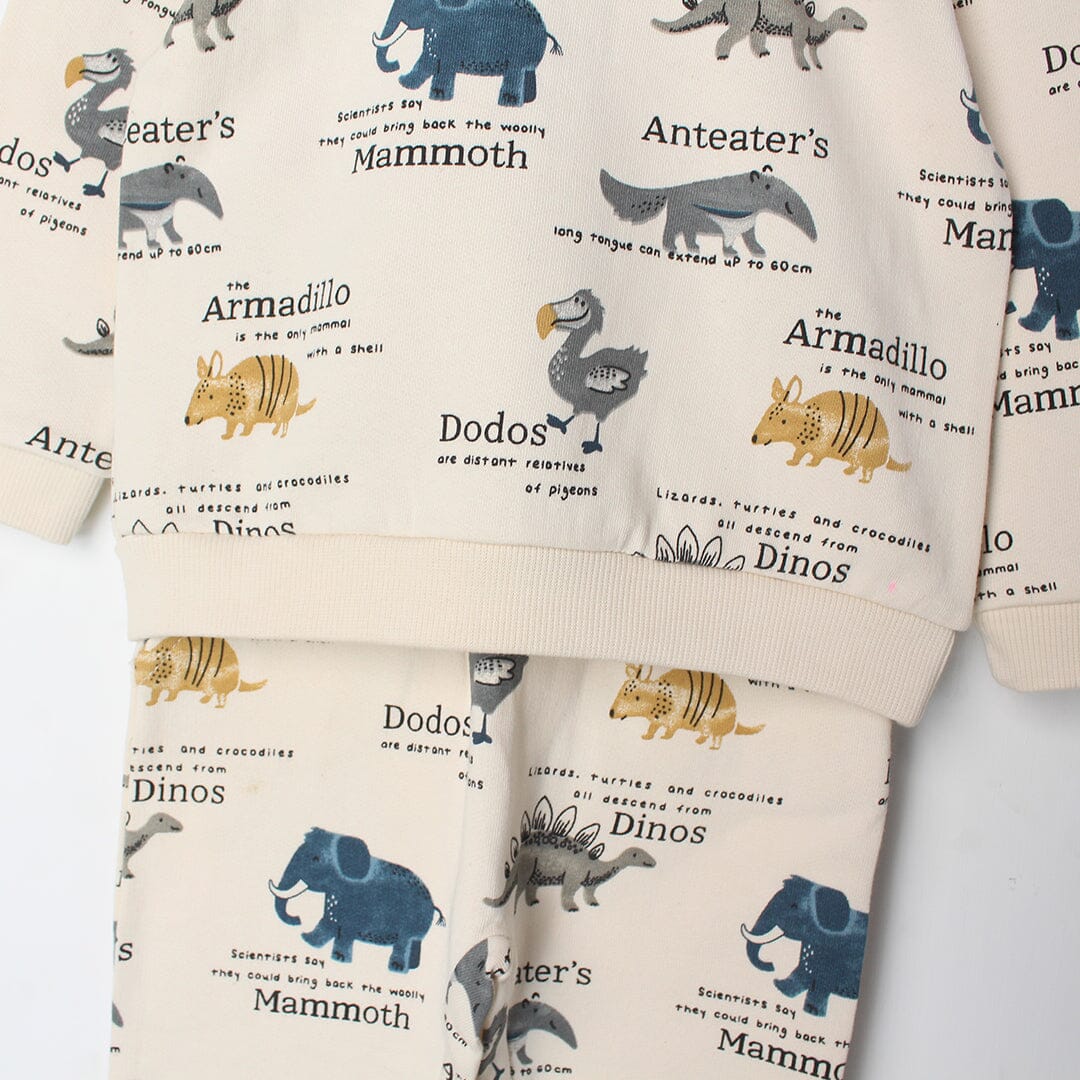 Modern Beige Themed 2Pc Boys Set 2Pc Set Iluvlittlepeople 