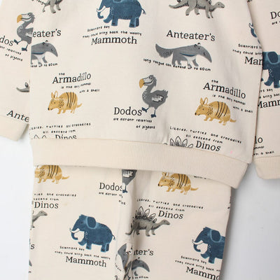 Modern Beige Themed 2Pc Boys Set 2Pc Set Iluvlittlepeople 