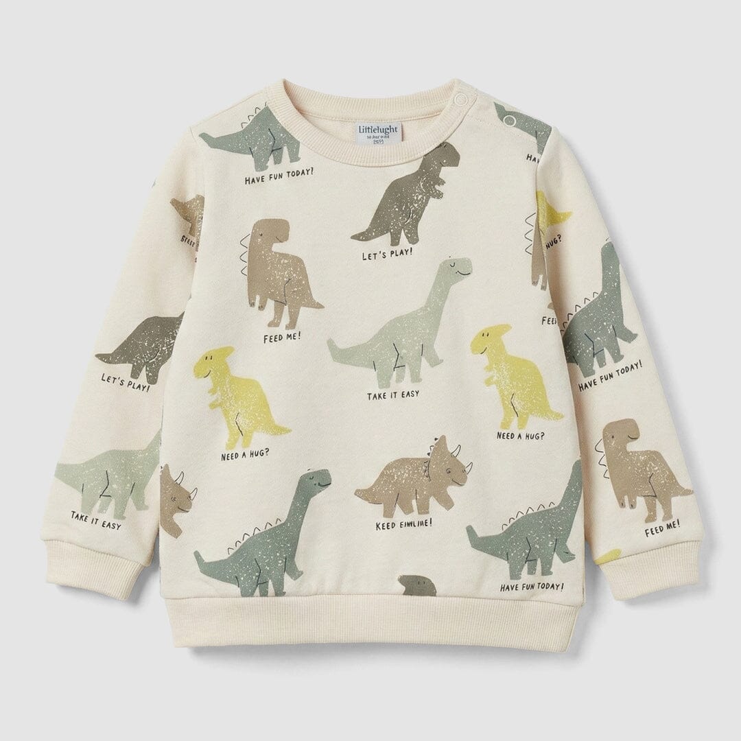Urge Beige Themed Kids Sweatshirt Sweatshirt Iluvlittlepeople 18-24 Months Beige Winter