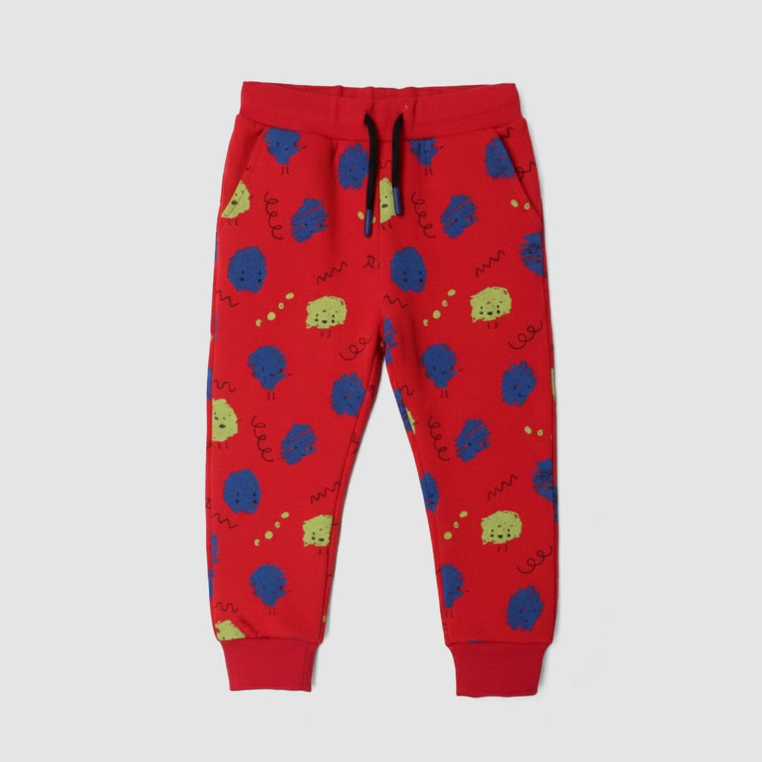 Ruby Red Themed Boys Trouser Trouser Iluvlittlepeople 6-9 Months Red Winter