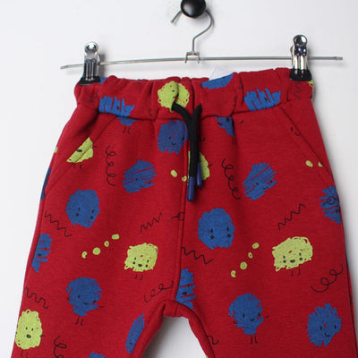 Cherry Red Themed Boys Trouser Trouser Iluvlittlepeople 