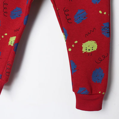Cherry Red Themed Boys Trouser Trouser Iluvlittlepeople 