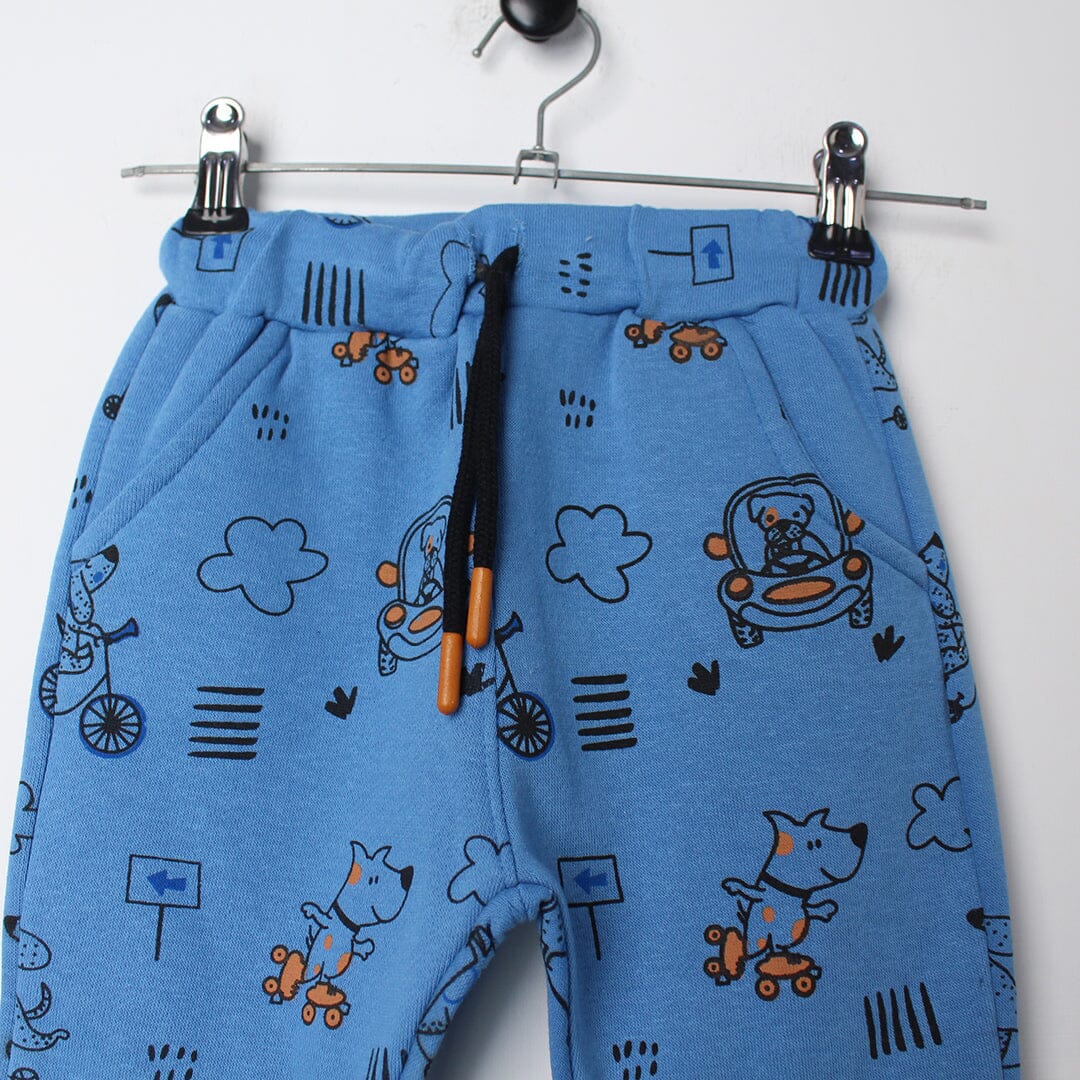 Saxe Blue Themed Boys Trouser Trouser Iluvlittlepeople 