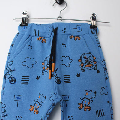 Saxe Blue Themed Boys Trouser Trouser Iluvlittlepeople 
