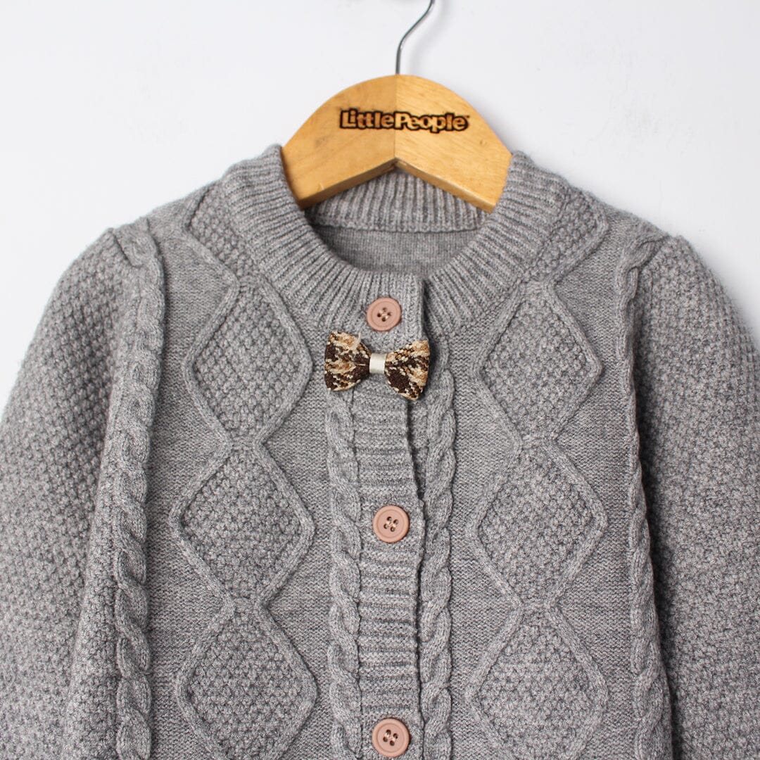Cozy Grey Themed Winter Kids Romper Romper Iluvlittlepeople 