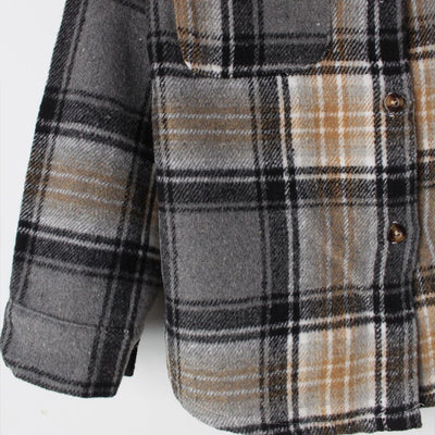 Inspire Grey Themed Boys Winter Shirt Casual Shirt Iluvlittlepeople 