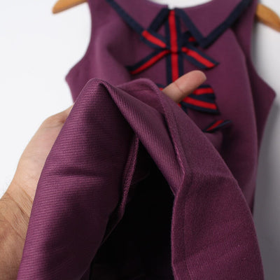 Inspire Purple Themed Girls Frock Frock Iluvlittlepeople 