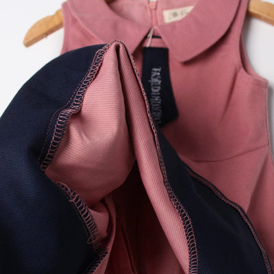 Urge Peach Themed Girls Frock Frock Iluvlittlepeople 