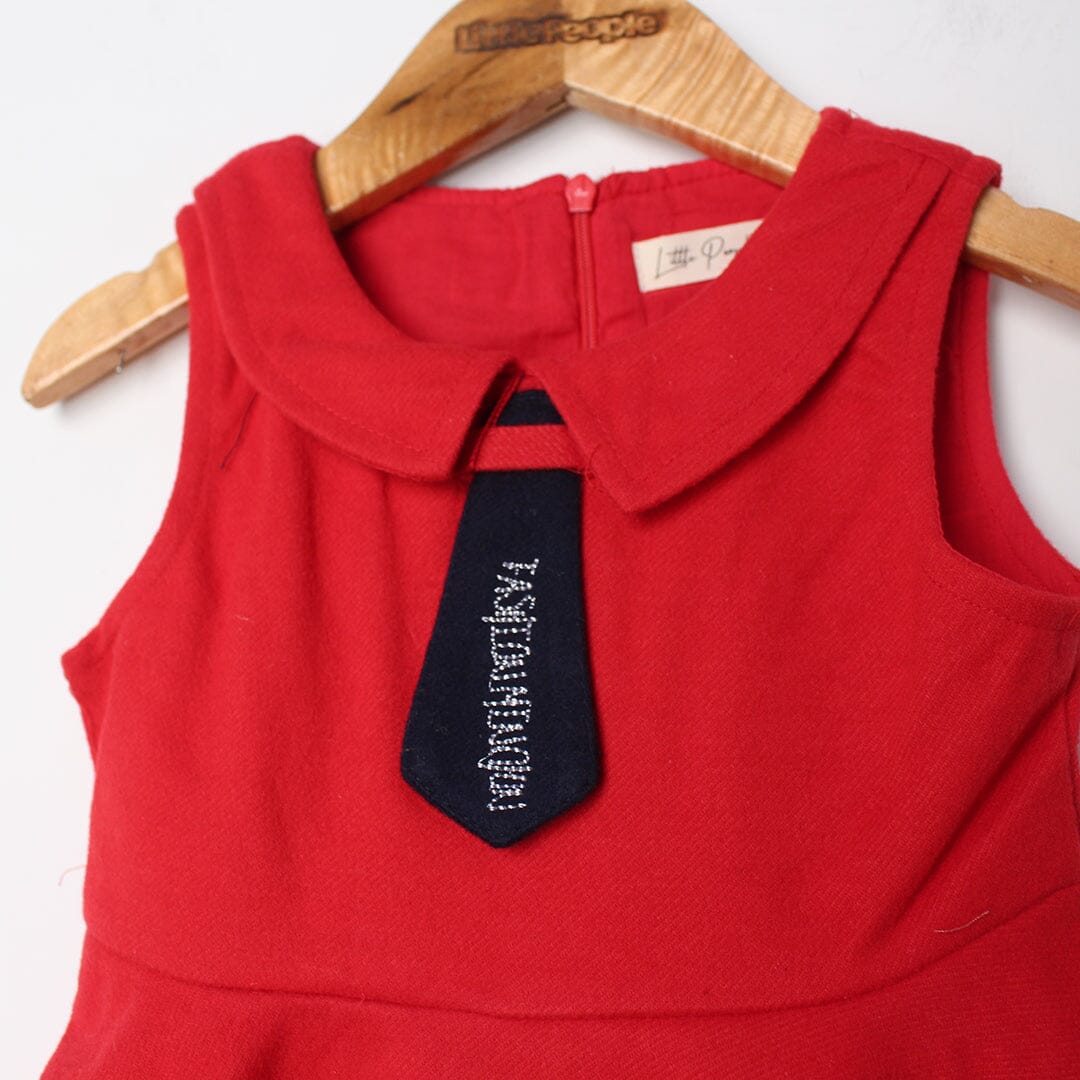 Admire Red Themed Girls Frock Frock Iluvlittlepeople 