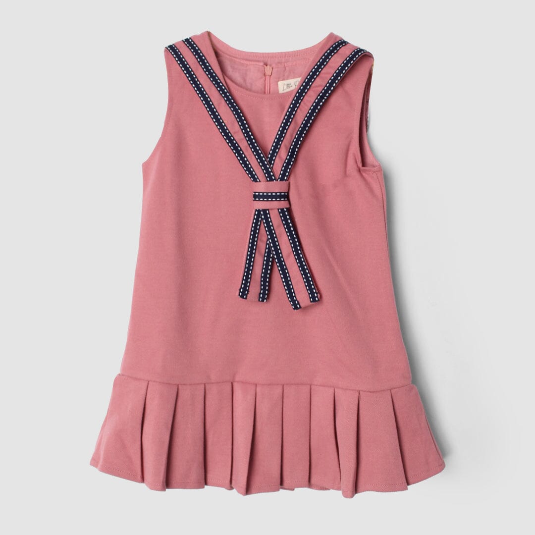 Urge Peach Themed Girls Frock Frock Iluvlittlepeople 6-9 Months Peach Winter