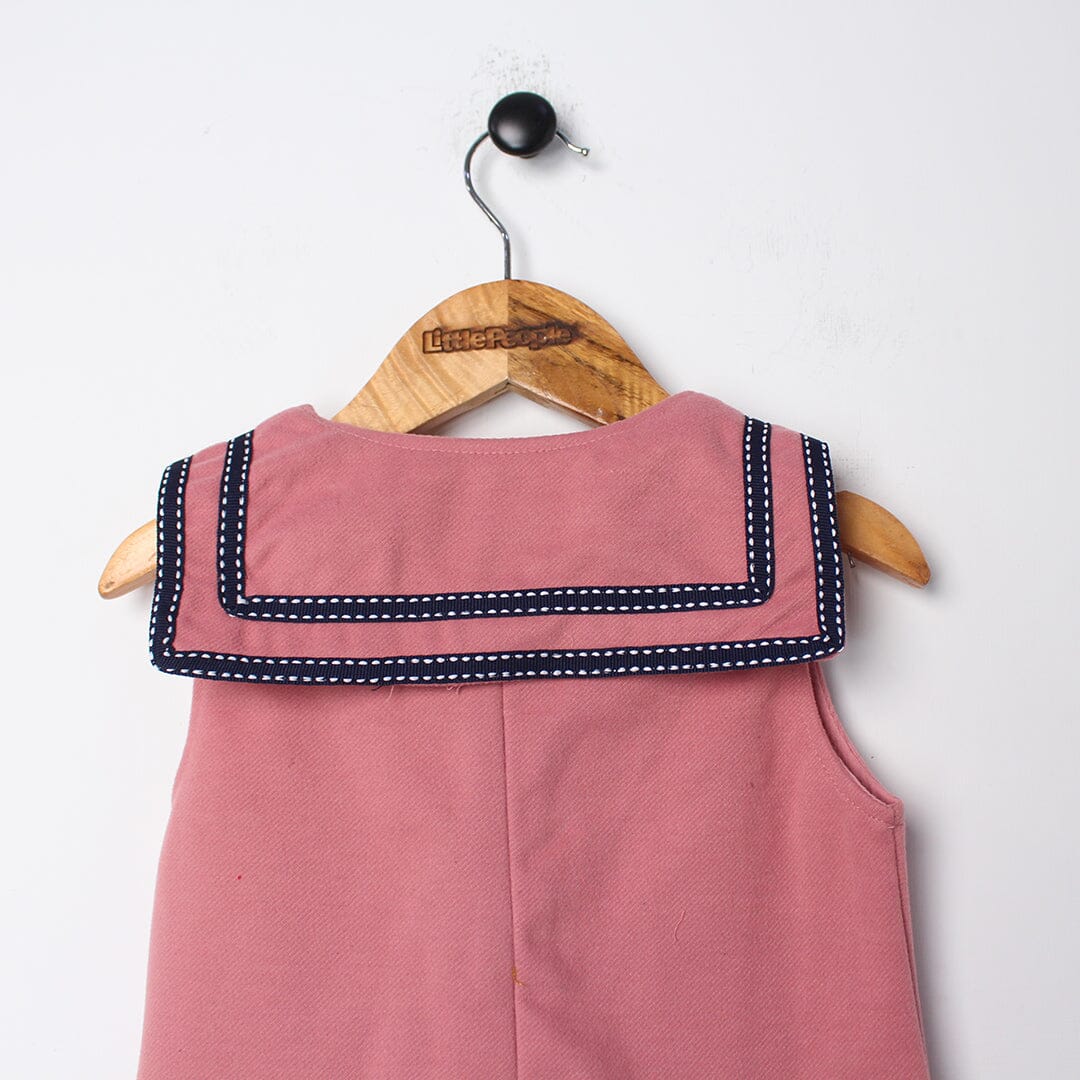 Urge Peach Themed Girls Frock Frock Iluvlittlepeople 