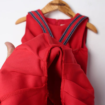 Admire Red Themed Girls Frock Frock Iluvlittlepeople 