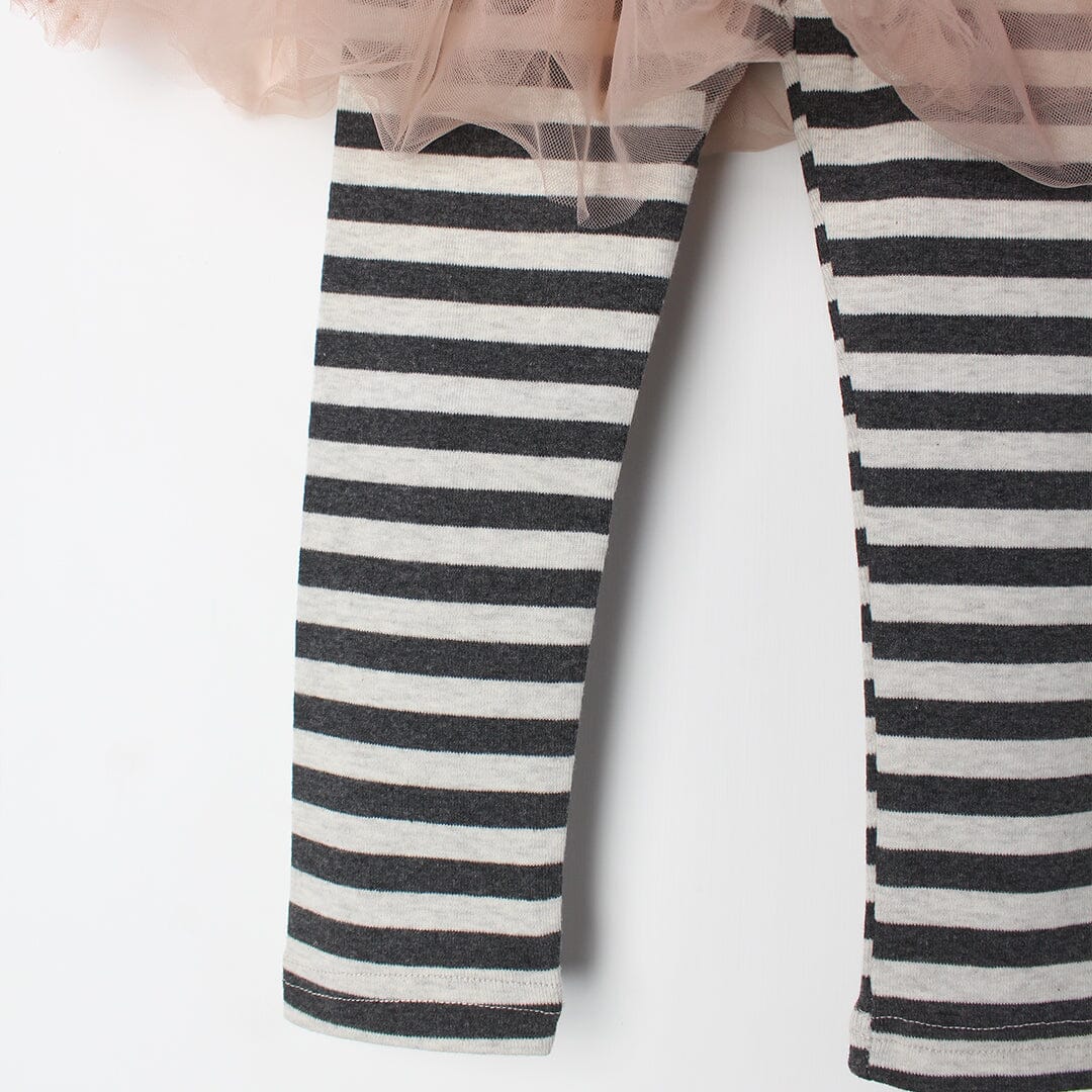 Desire Grey Themed Baby Girl Skirt Skirt Iluvlittlepeople 