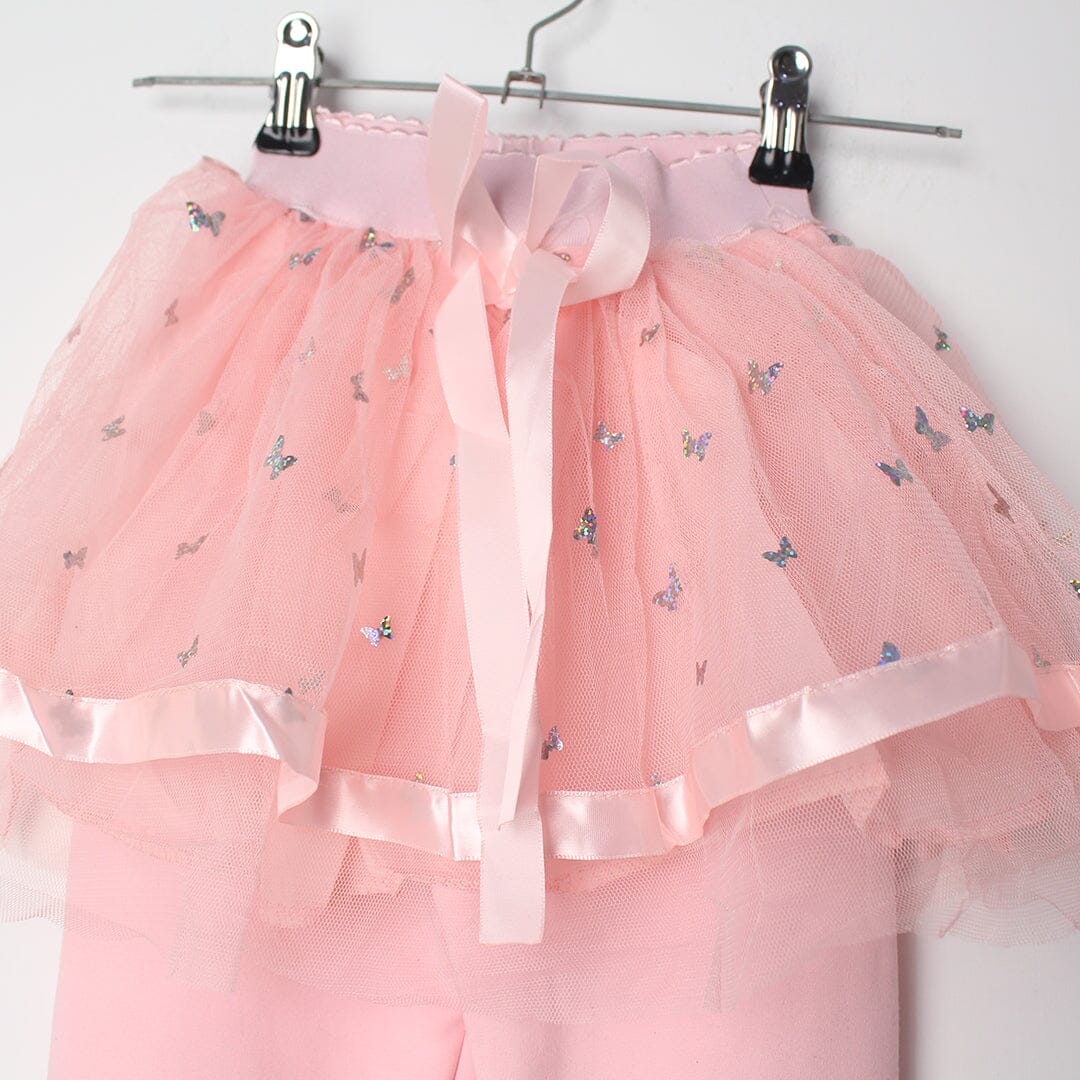 Sweet Pinkish Themed Little Girls Skirt Skirt Iluvlittlepeople 