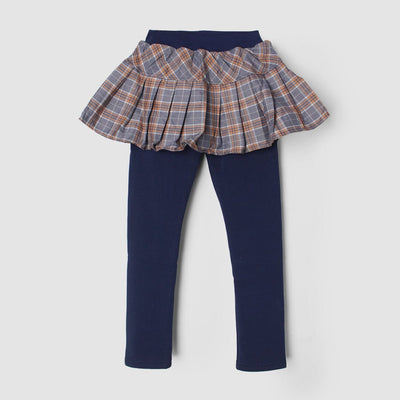 Desire Blue Themed Little Girls Skirt Skirt Iluvlittlepeople 4-5 Years Blue Modern