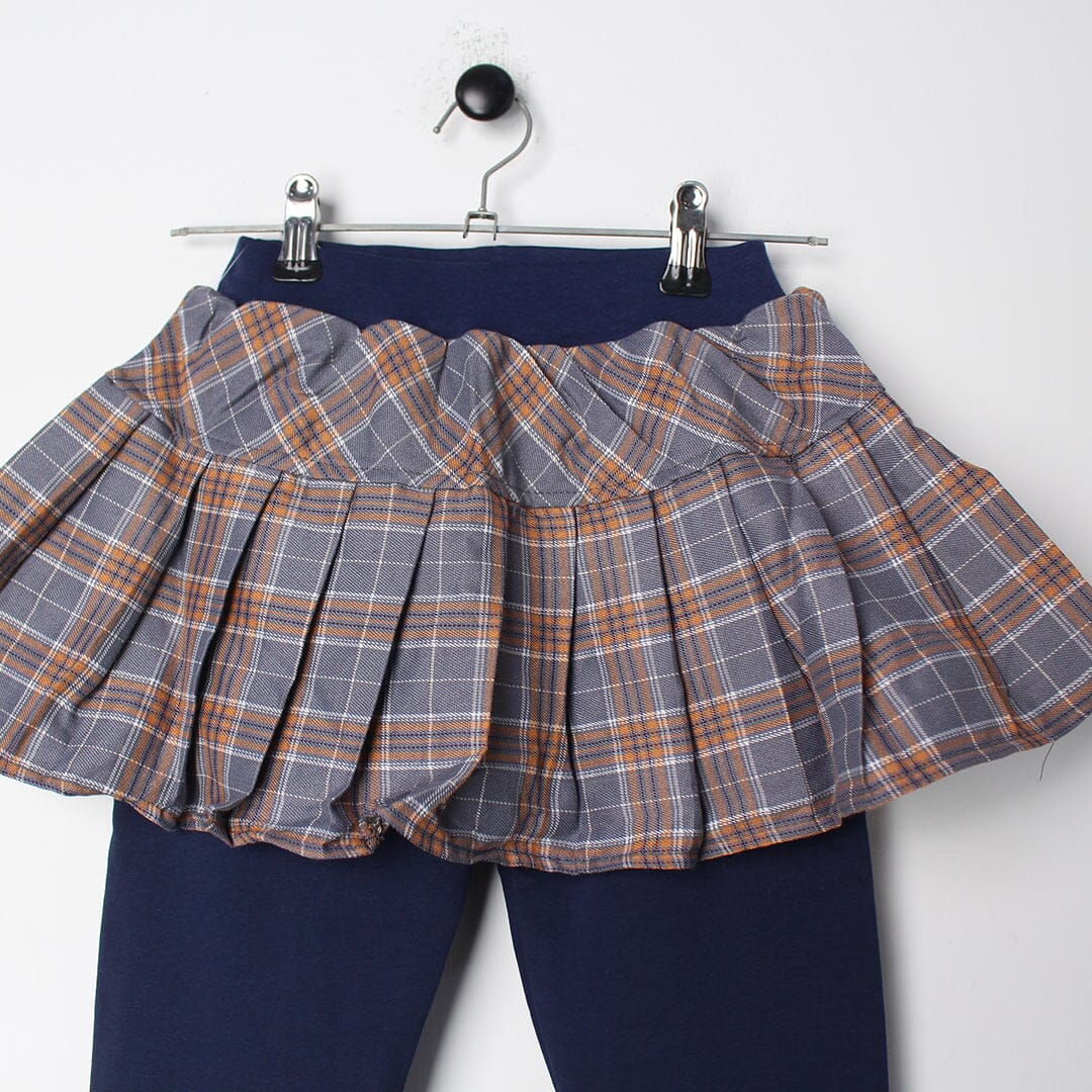 Desire Blue Themed Little Girls Skirt Skirt Iluvlittlepeople 