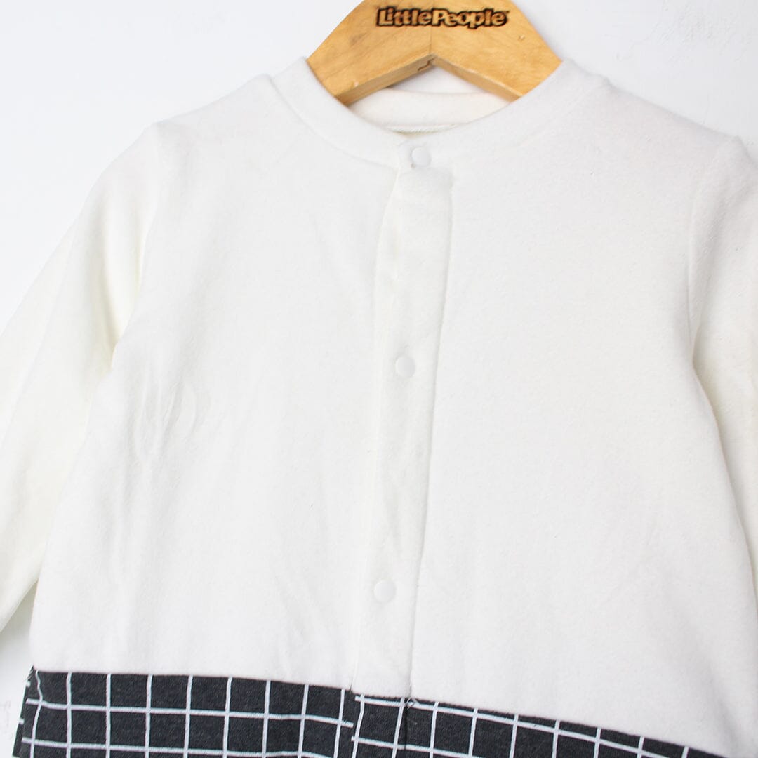 Urge Off White Winter Kids Romper Romper Iluvlittlepeople 