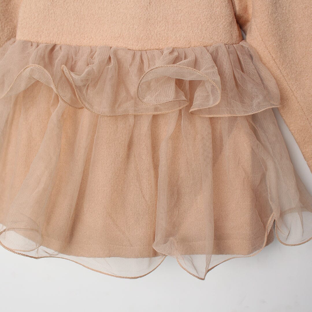 Desire Beige Themed Girls Frock Frock Iluvlittlepeople 