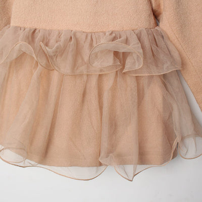 Desire Beige Themed Girls Frock Frock Iluvlittlepeople 