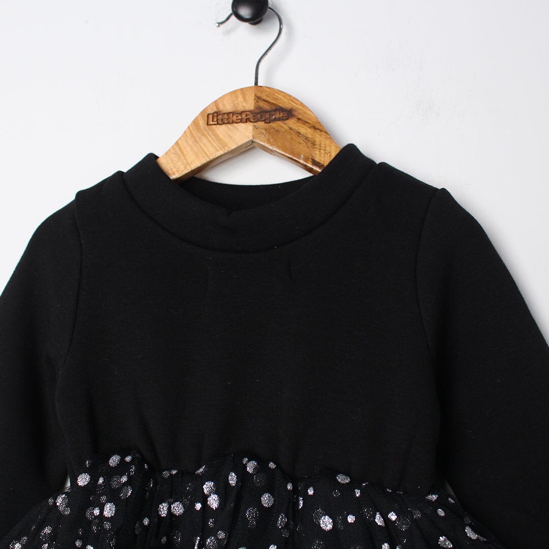 Desire Black Themed Girls Frock Frock Iluvlittlepeople 