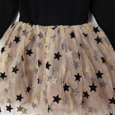 Inspire Black Themed Girls Frock Frock Iluvlittlepeople 