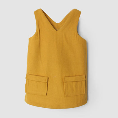 Fantastic Yellow Themed Girls Frock Frock Iluvlittlepeople 18-24 Months Yellow Winter