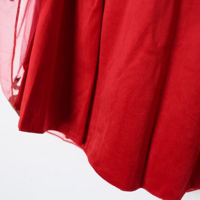 Desire Redish Themed Girls Frock Frock Iluvlittlepeople 