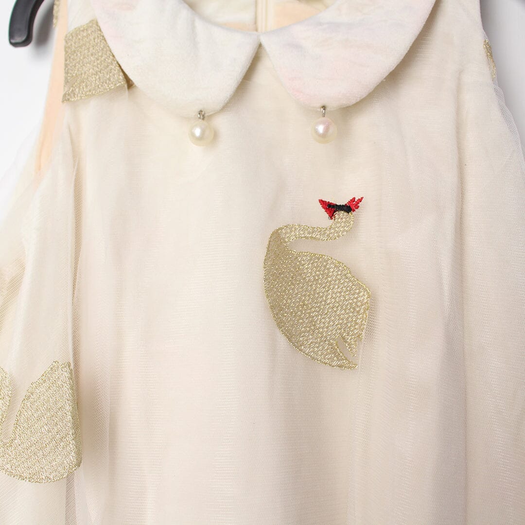 Sweet Off White Themed Girls Frock Frock Iluvlittlepeople 