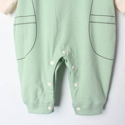 Modern Green Winter 2Pc Kids Romper Set Romper Set Iluvlittlepeople 
