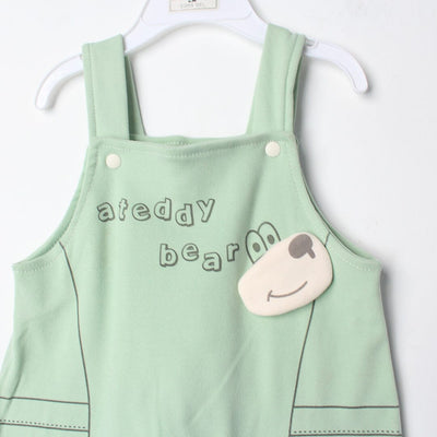 Modern Green Winter 2Pc Kids Romper Set Romper Set Iluvlittlepeople 