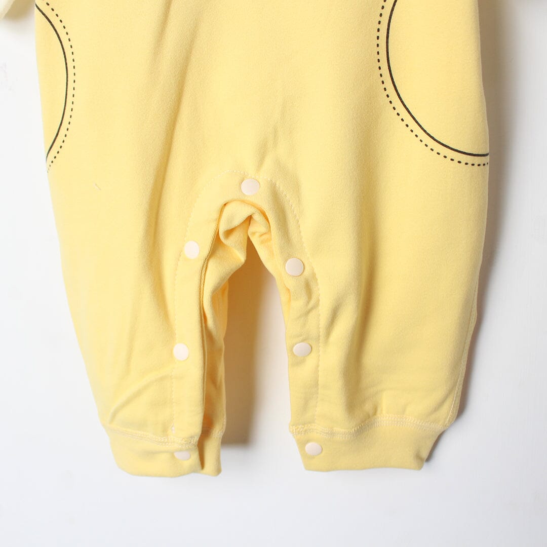 Stylish Yellow Winter 2Pc Kids Romper Set Romper Set Iluvlittlepeople 