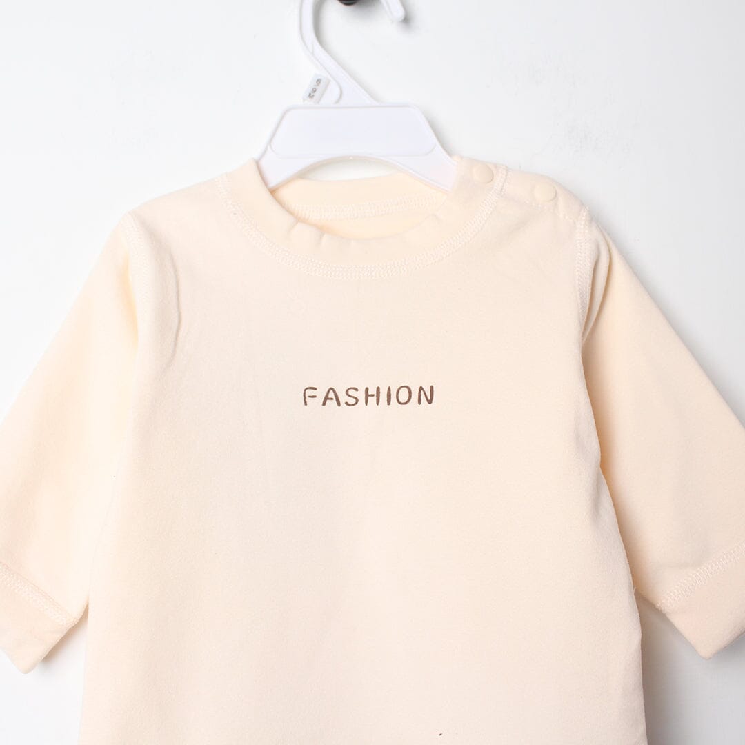 Stylish Yellow Winter 2Pc Kids Romper Set Romper Set Iluvlittlepeople 