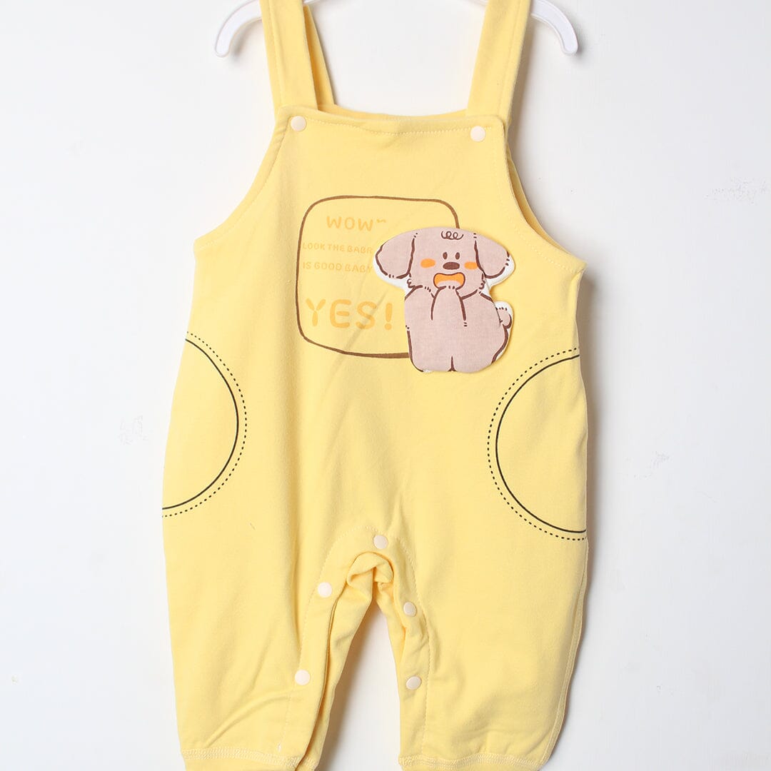 Stylish Yellow Winter 2Pc Kids Romper Set Romper Set Iluvlittlepeople 
