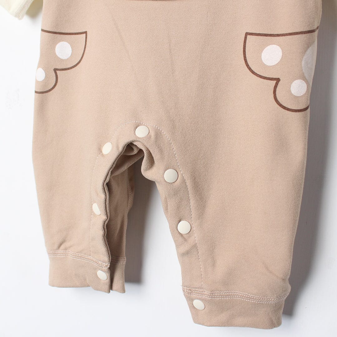 Admire Brown Winter Kids 2Pc Romper Set Romper Set Iluvlittlepeople 