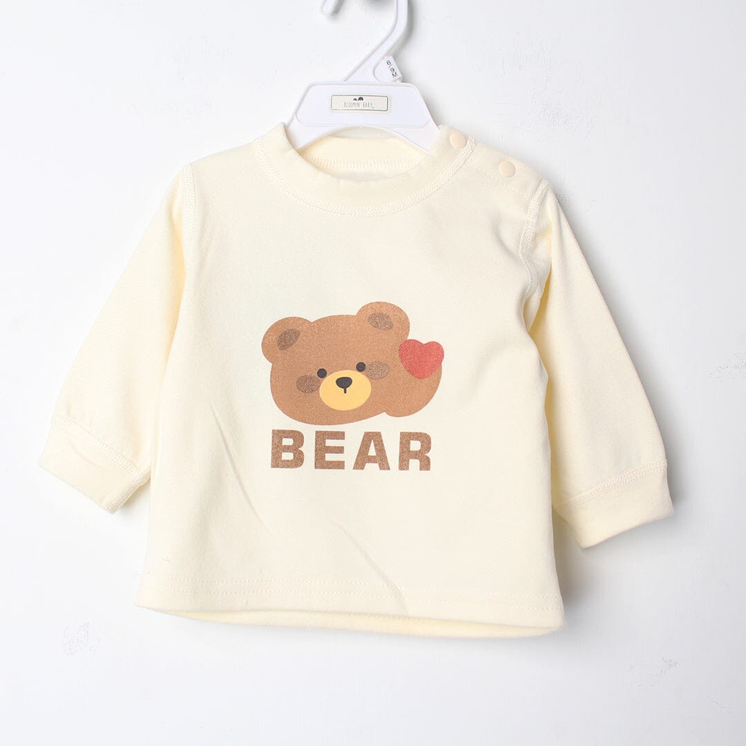 Admire Brown Winter Kids 2Pc Romper Set Romper Set Iluvlittlepeople 