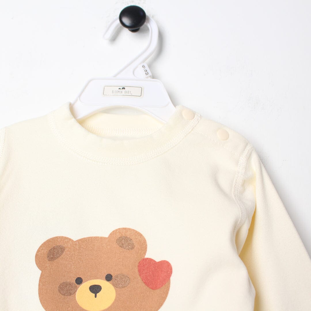 Admire Brown Winter Kids 2Pc Romper Set Romper Set Iluvlittlepeople 