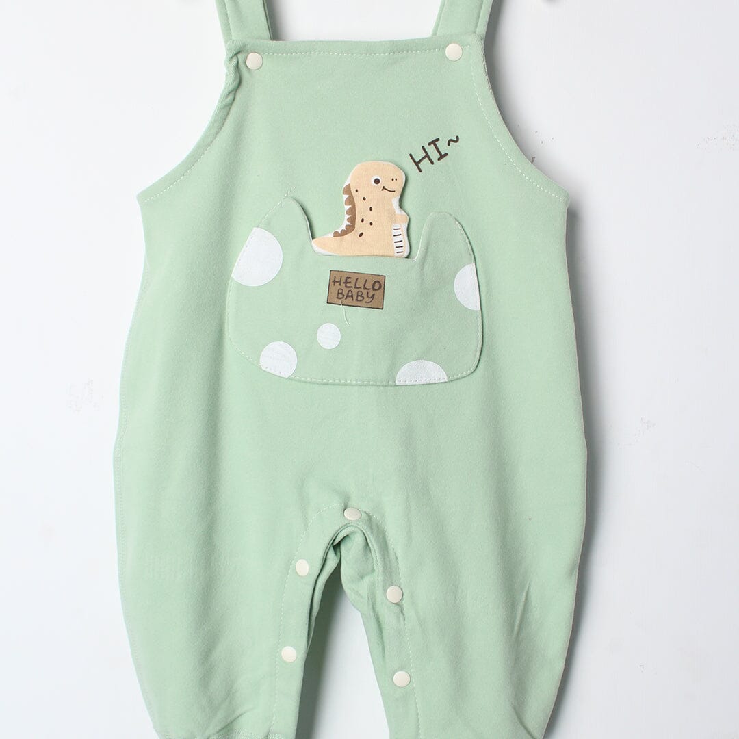 Urge Green Winter 2Pc Kids Romper Set Romper Set Iluvlittlepeople 