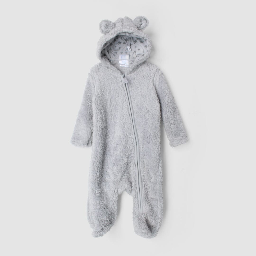 Inspire Grey Winter Kids Romper Romper Iluvlittlepeople 0-1 Month Grey Winter