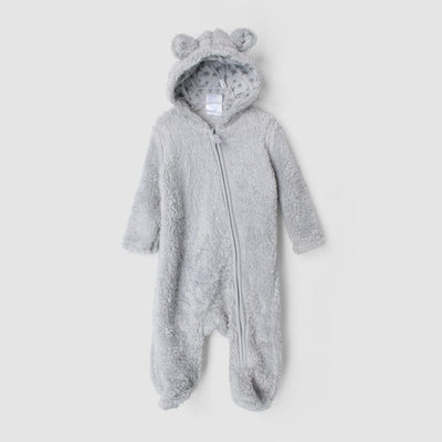Inspire Grey Winter Kids Romper Romper Iluvlittlepeople 0-1 Month Grey Winter