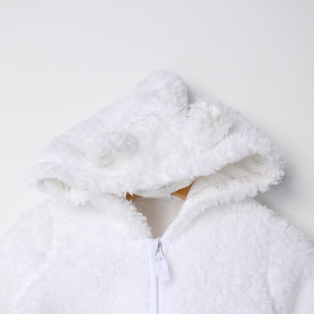 Decent White Winter Kids Romper Romper Iluvlittlepeople 