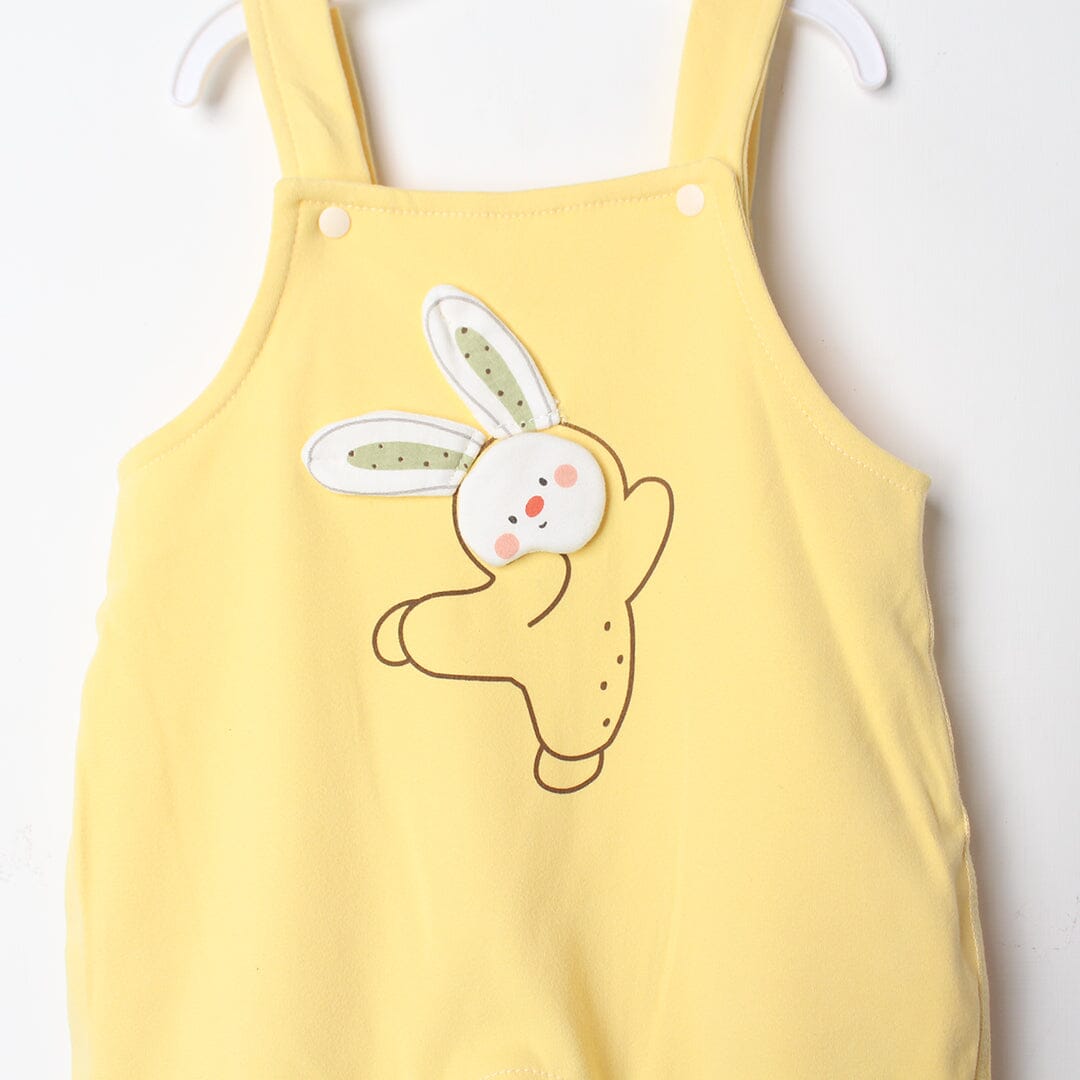 Fancy Yellow Winter 2Pc Kids Romper Set Romper Set Iluvlittlepeople 