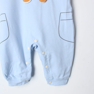 Saxe Blue Winter 2Pc Kids Romper Set Romper Set Iluvlittlepeople 