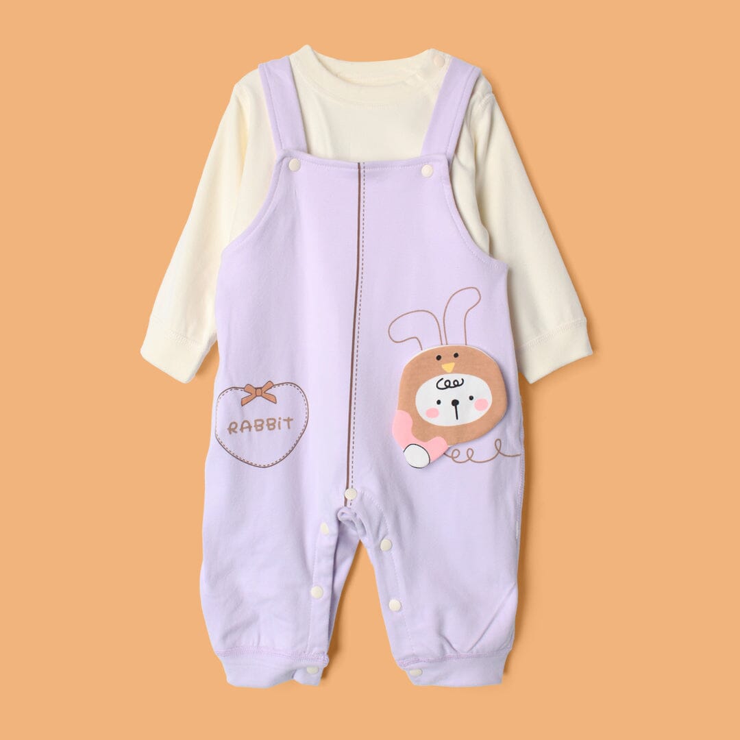 Inspire Purple Winter Girls 2Pc Romper Set Romper Set Iluvlittlepeople 3-6 Months Purple Winter