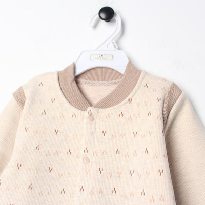 Desire Beige Winter Kids Romper Romper Iluvlittlepeople 